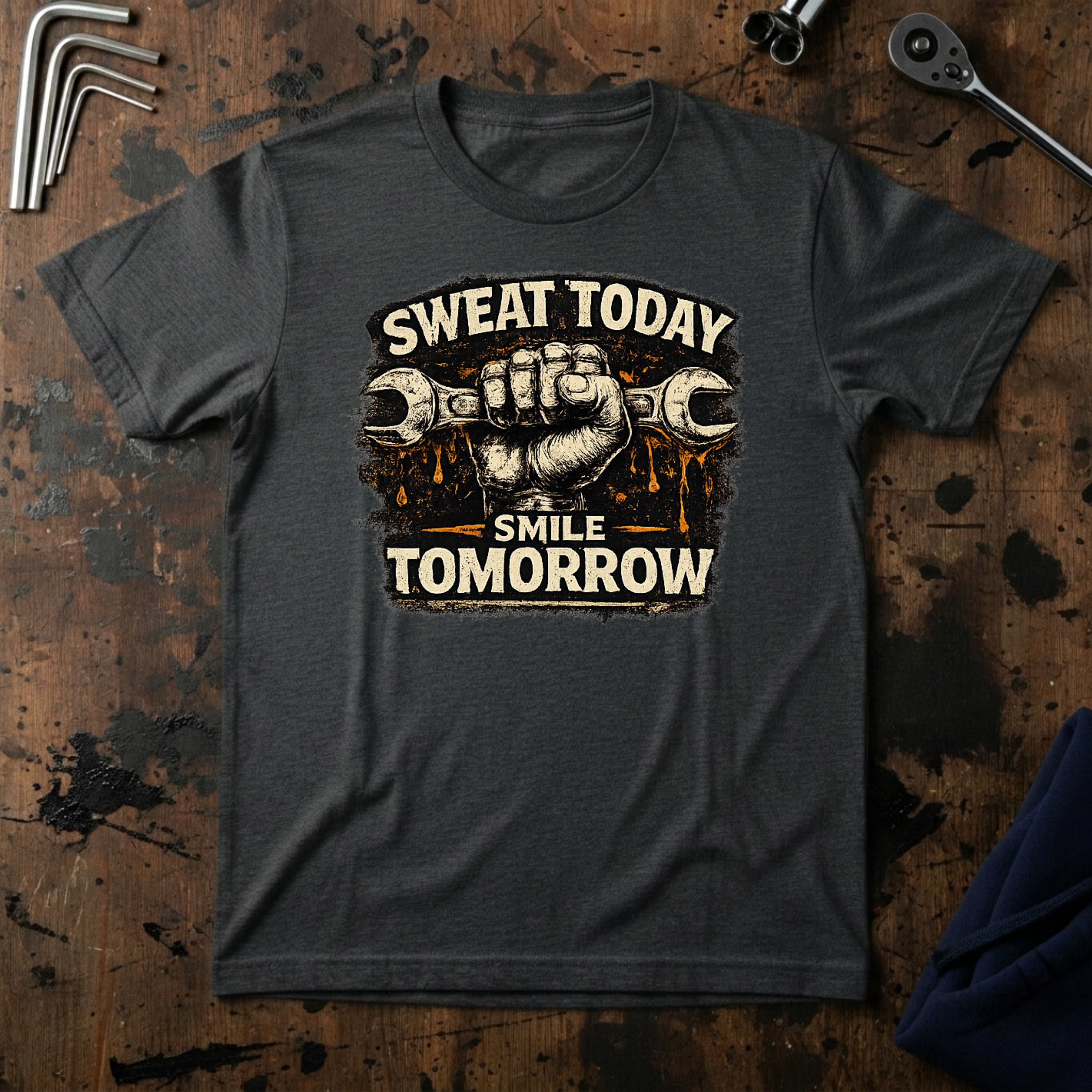 Sweat Today Smile Tomorrow T-Shirt