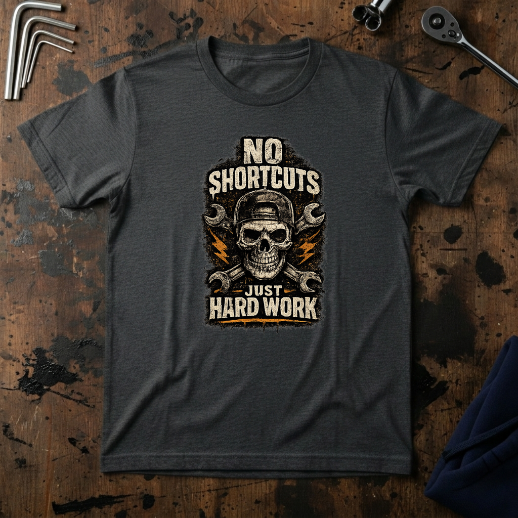 No Short Cuts Just Hard Work T-Shirt
