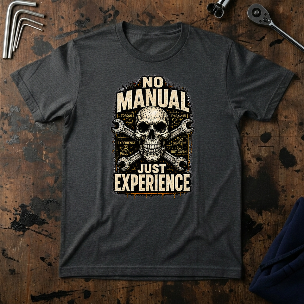 No Manual Just Experience T-Shirt