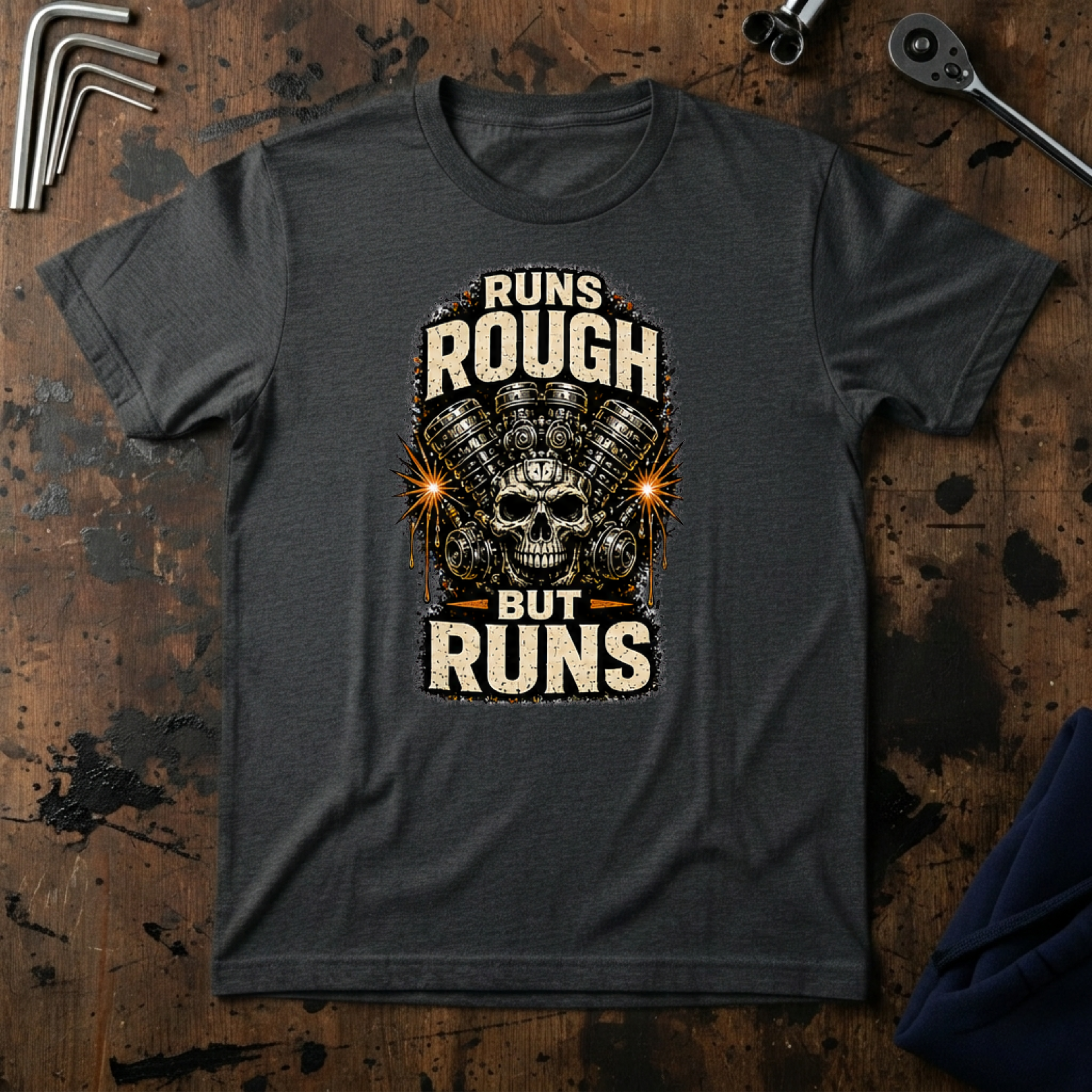 Runs Rough But Runs T-Shirt