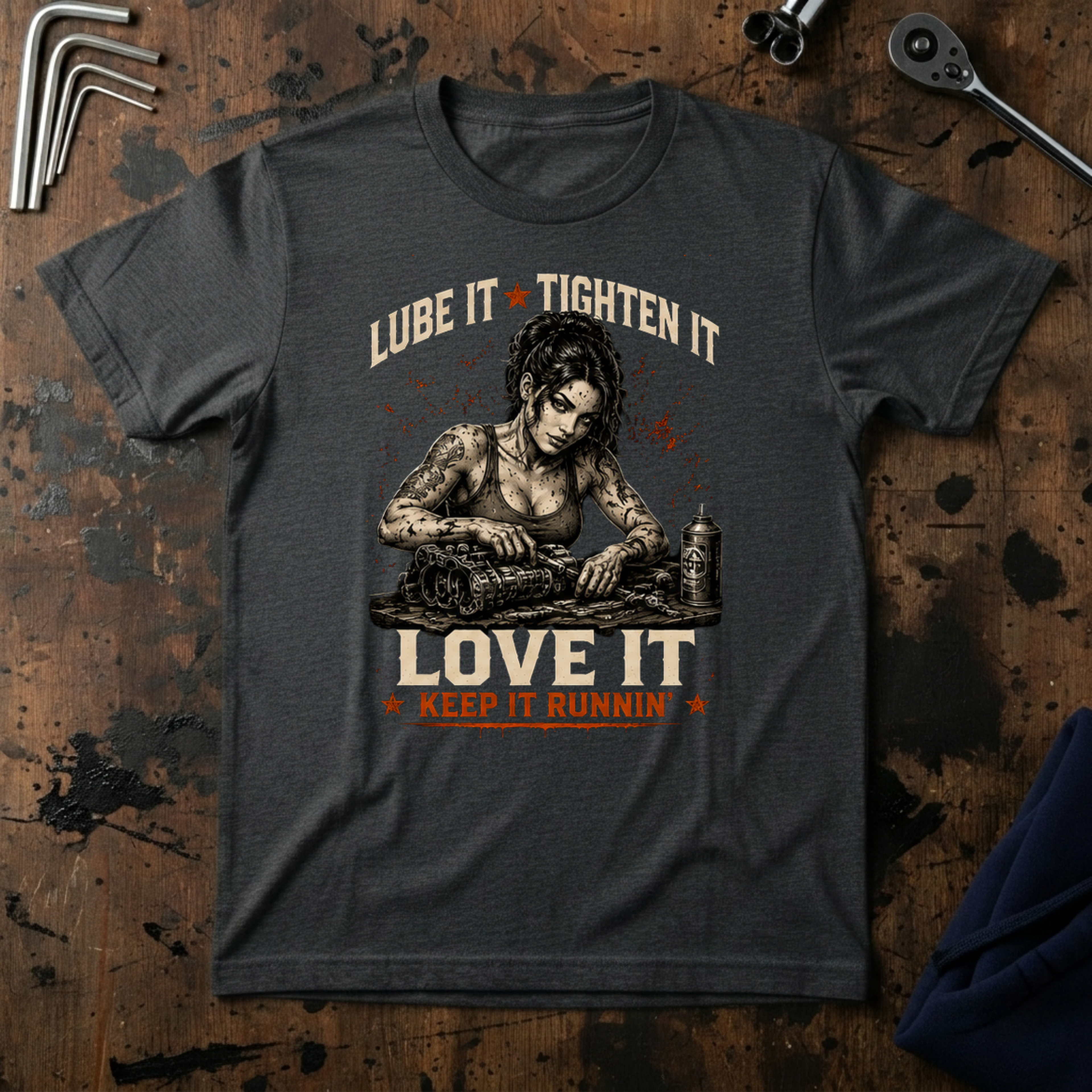 Lube It, Tighten It T-Shirt