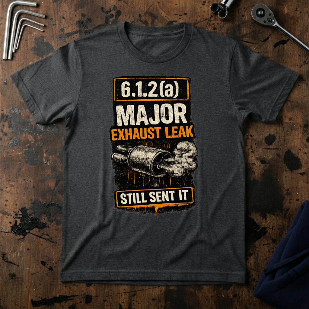 Major Exhaust Leak T-Shirt