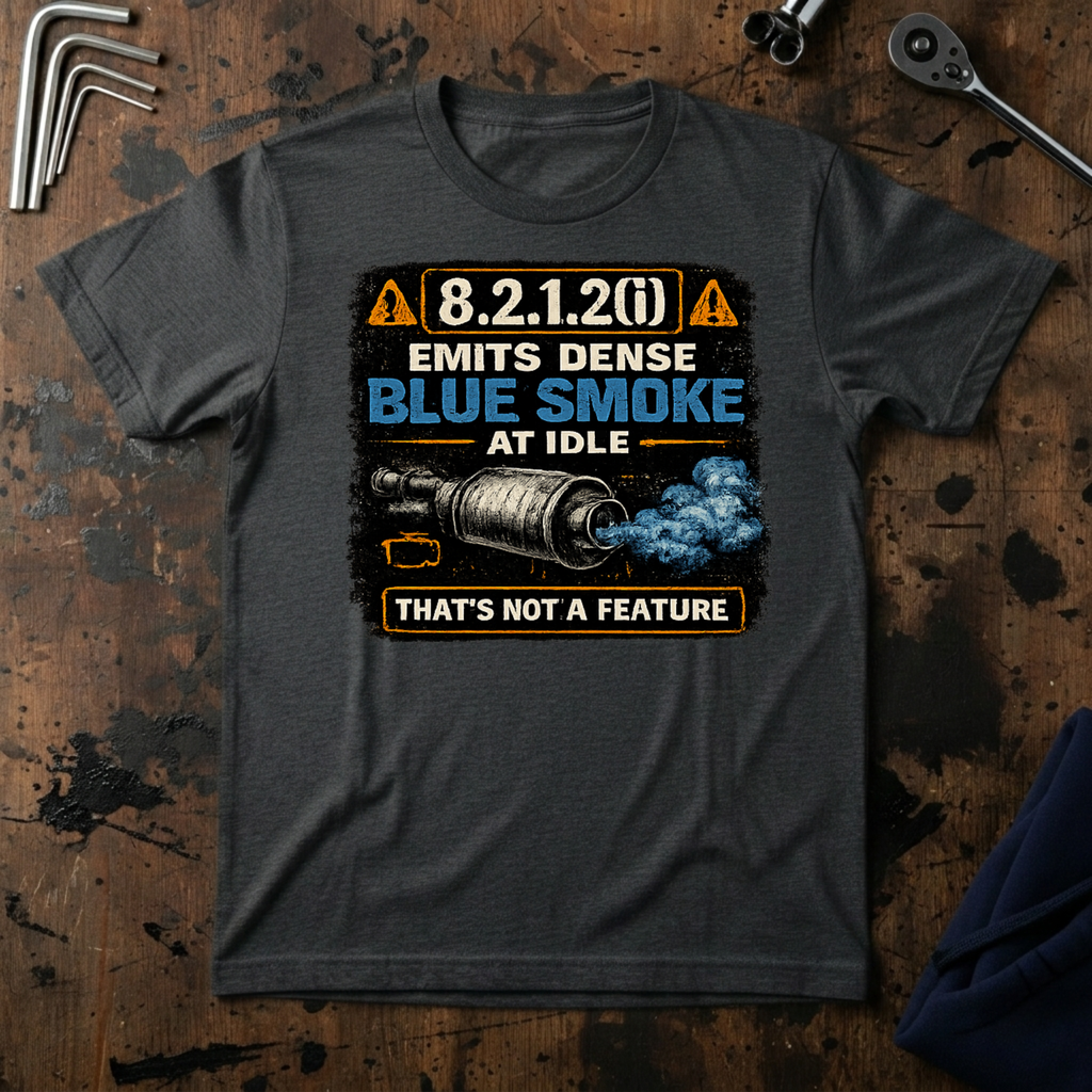 Emits Dense Blue Smoke T-Shirt