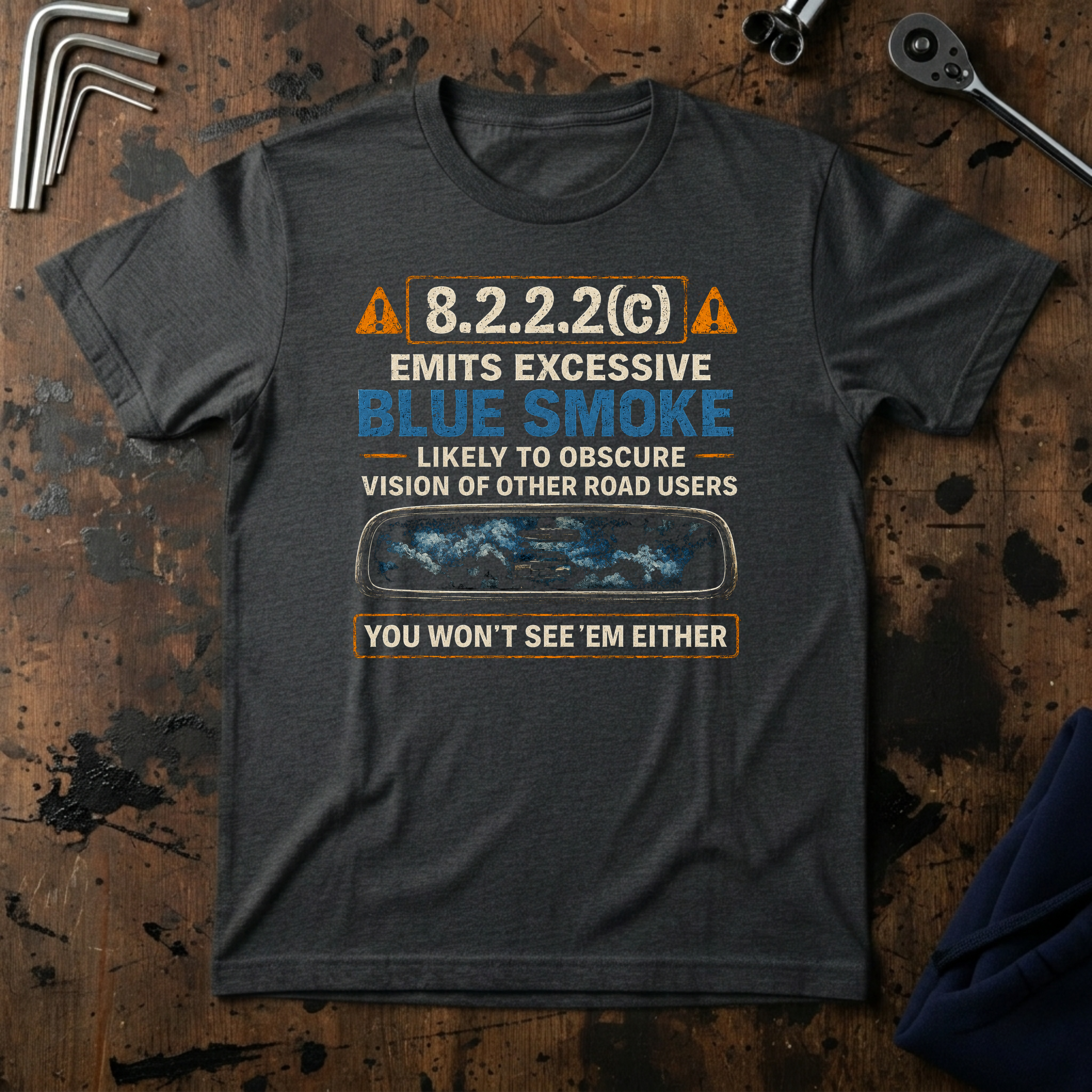 Excessive Blue Smoke T-Shirt