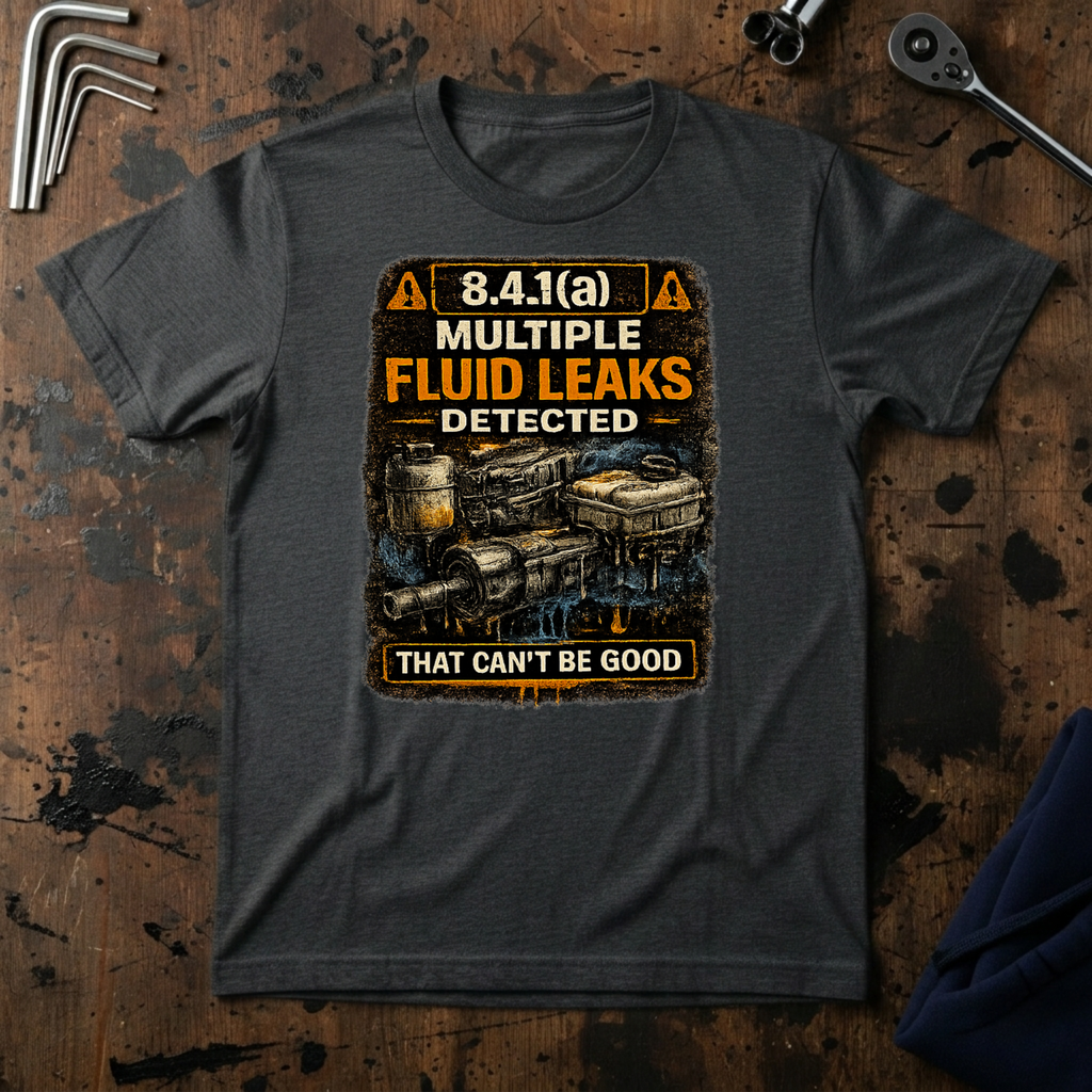 Multiple Fluid Leaks T-Shirt