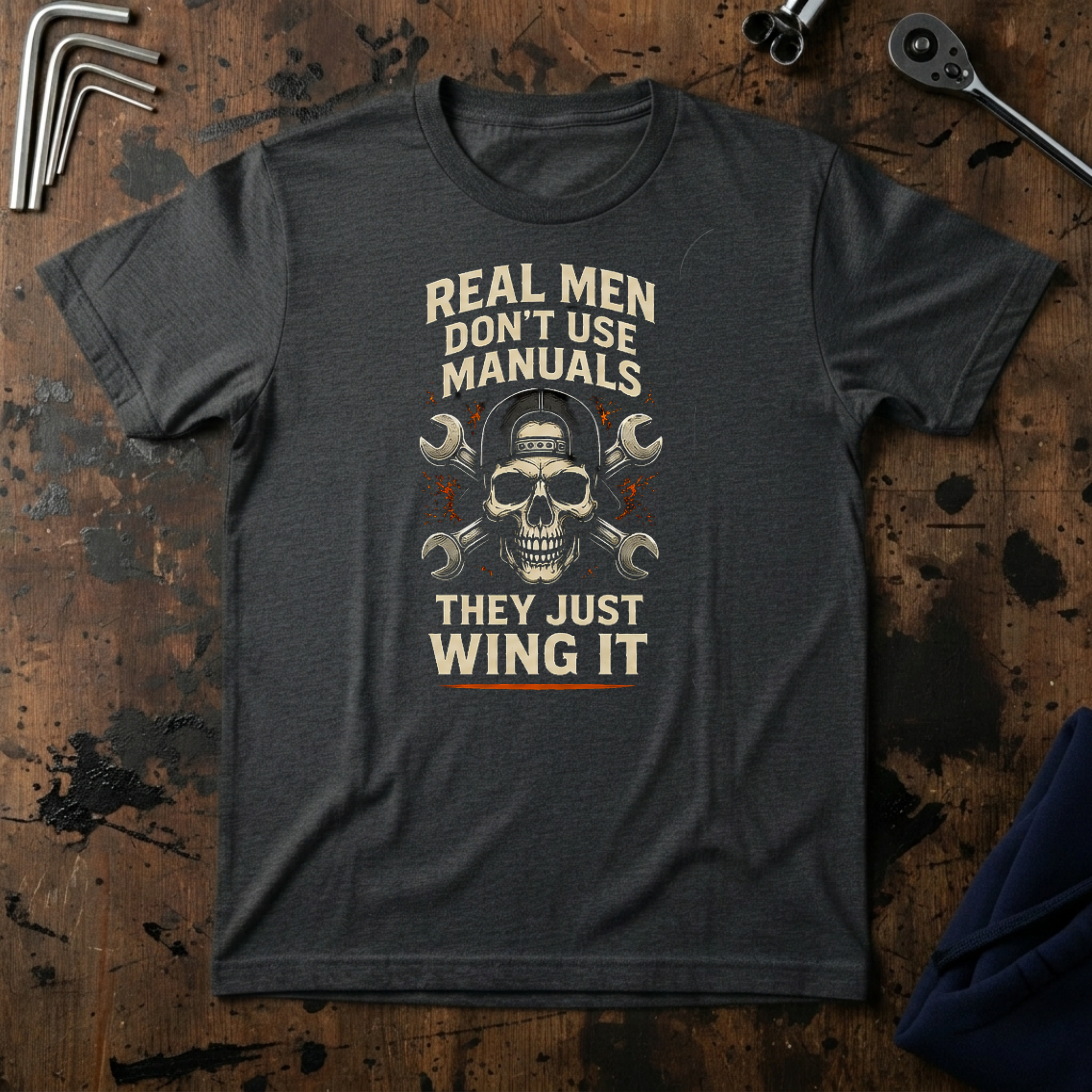 Real Men Don't Use Manuals T-Shirt