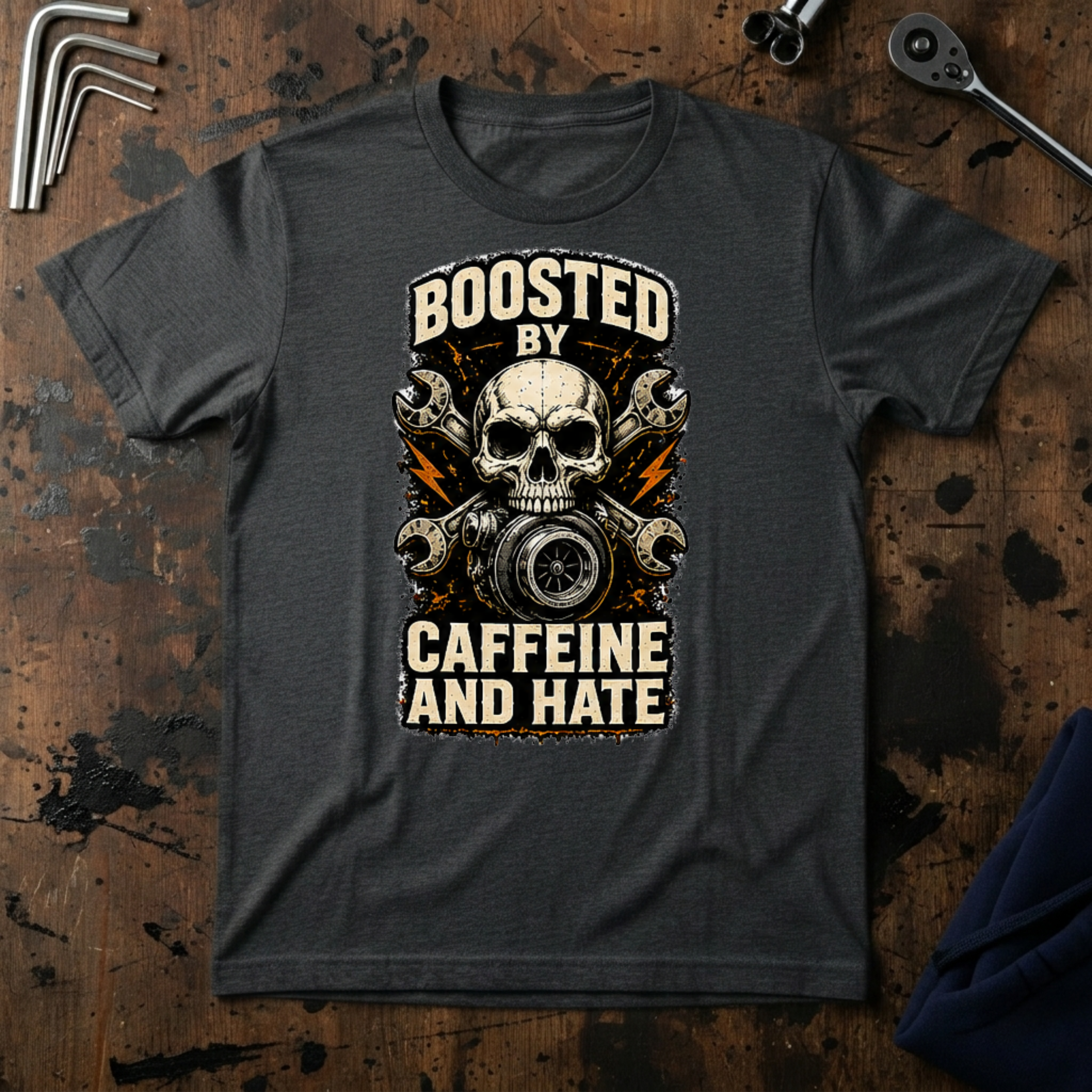 Boosted By Caffeine And Hate T-Shirt