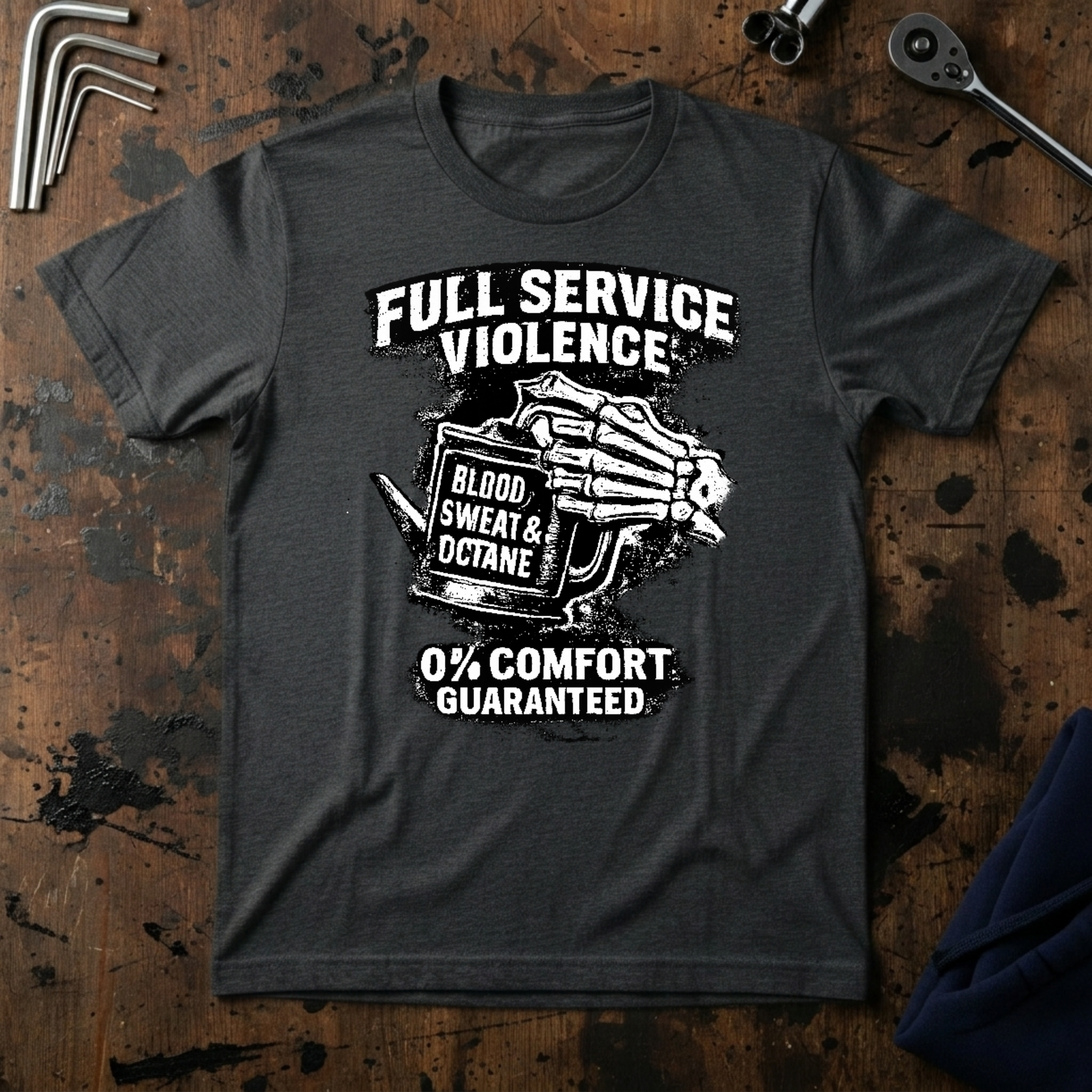 Blood, Sweat And Octane T-Shirt