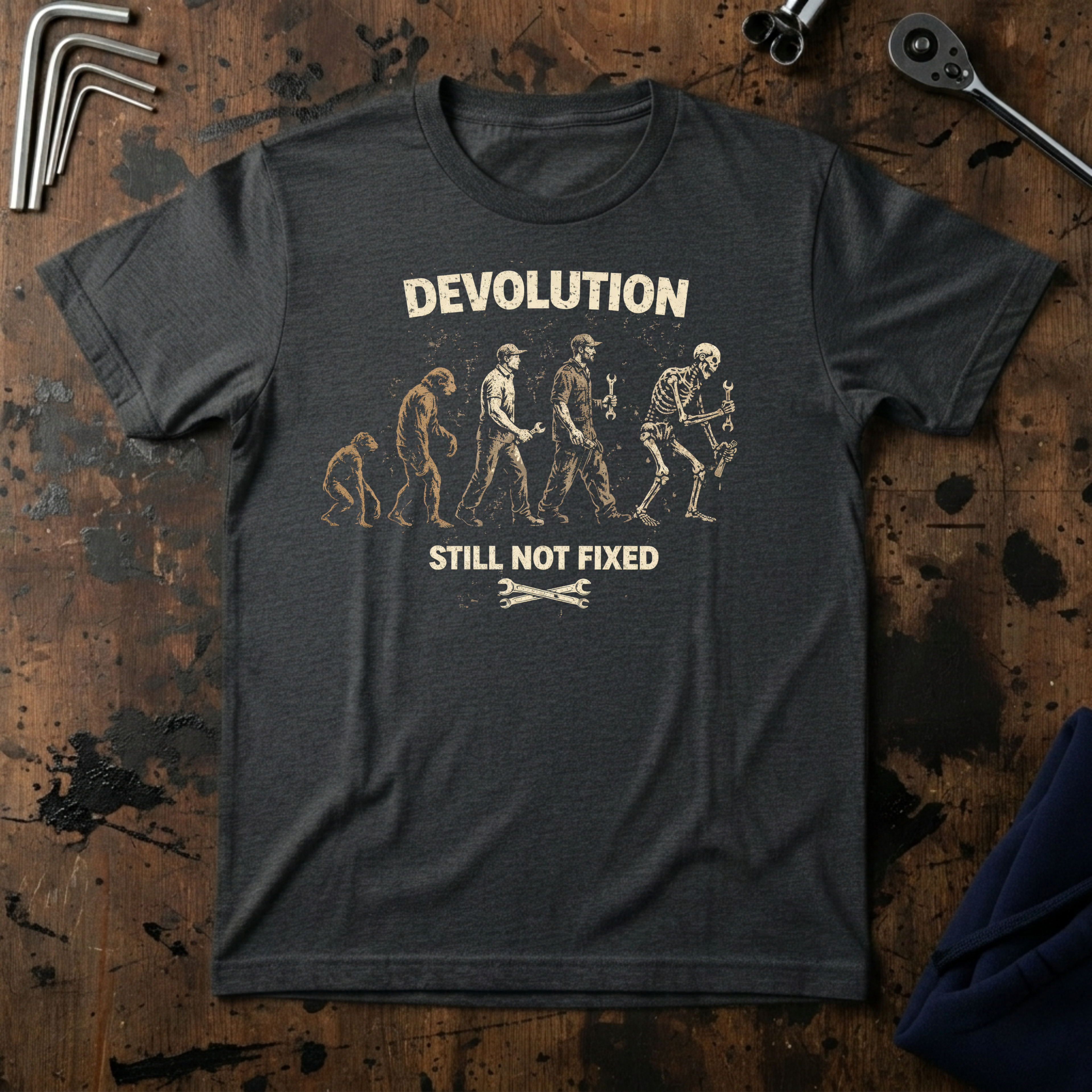 Devolution Of Man T-Shirt