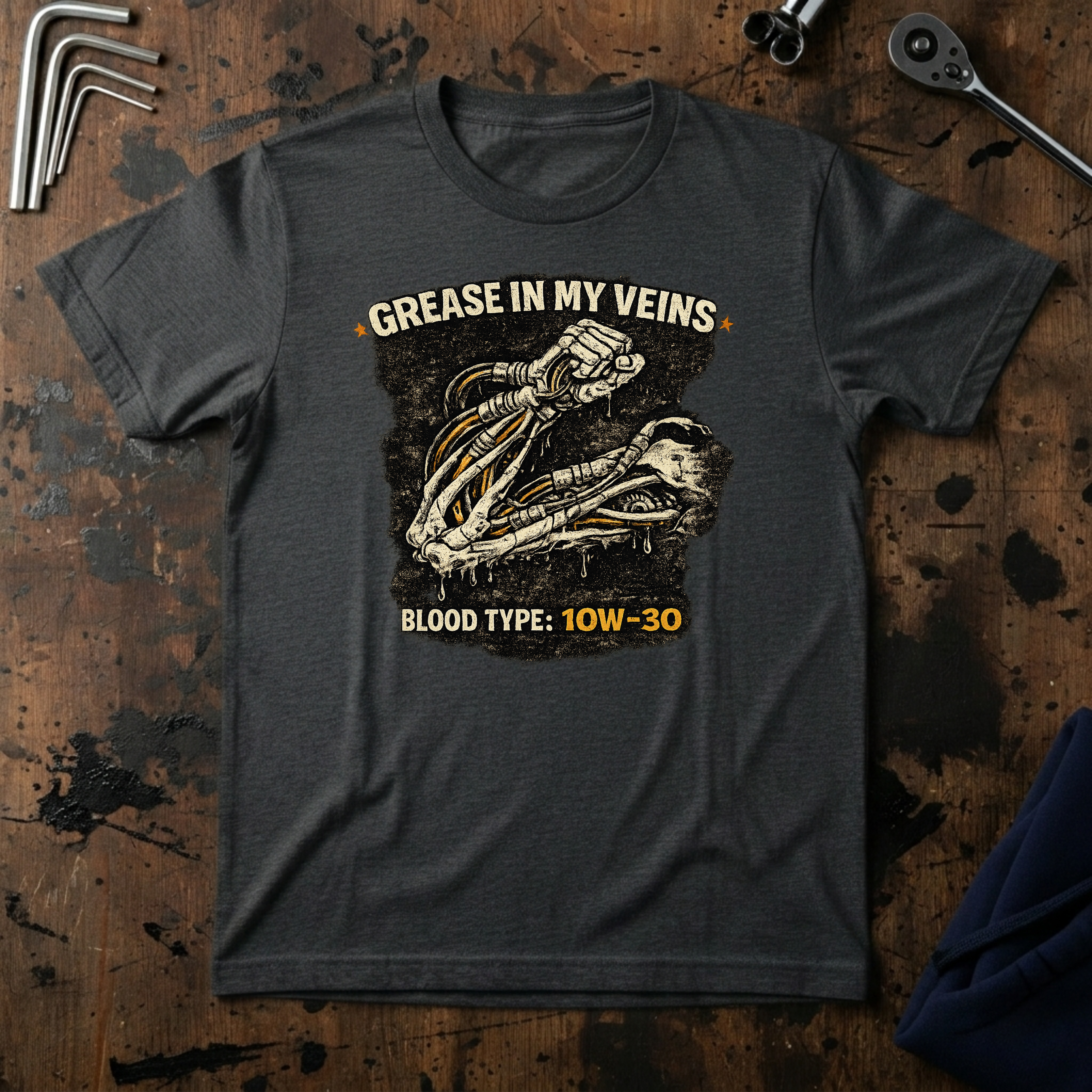 Grease In My Veins T-Shirt