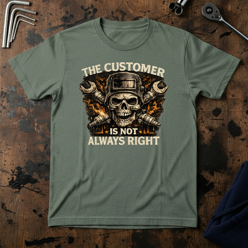 The Customer Is Not Always Right T-Shirt
