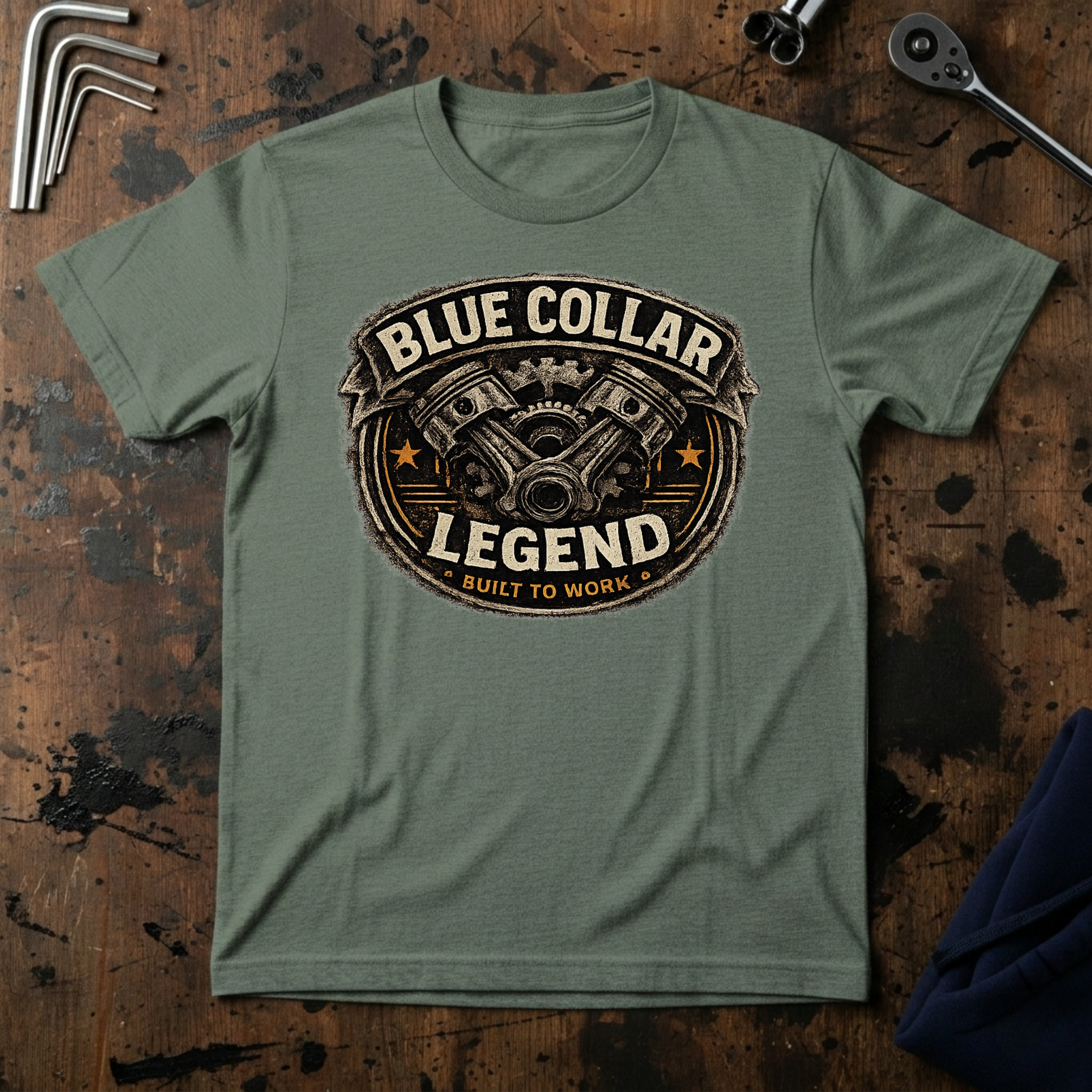Blue Collar Legend T-Shirt