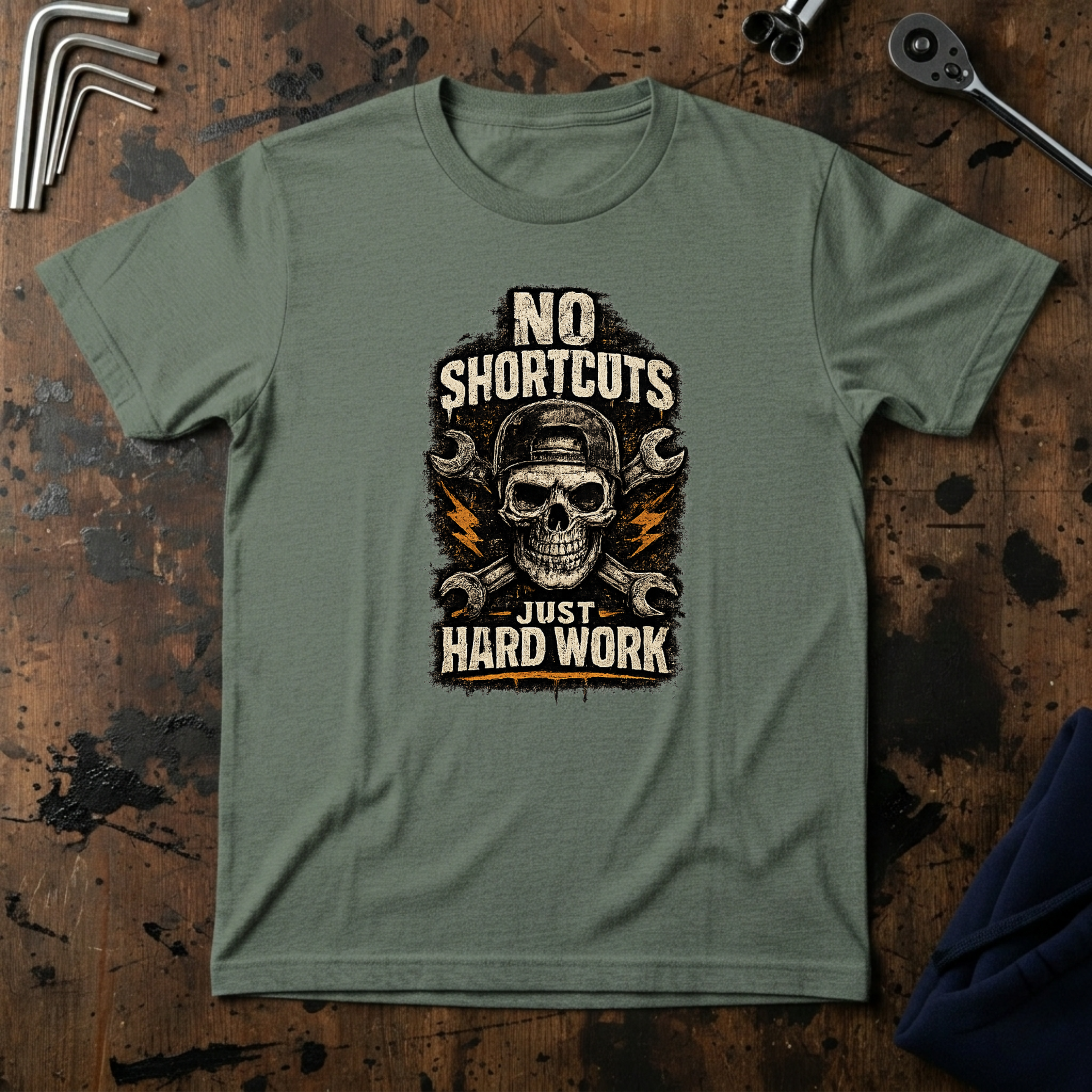 No Short Cuts Just Hard Work T-Shirt