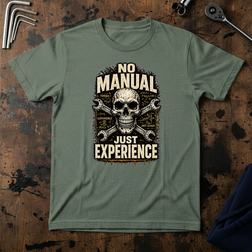 No Manual Just Experience T-Shirt