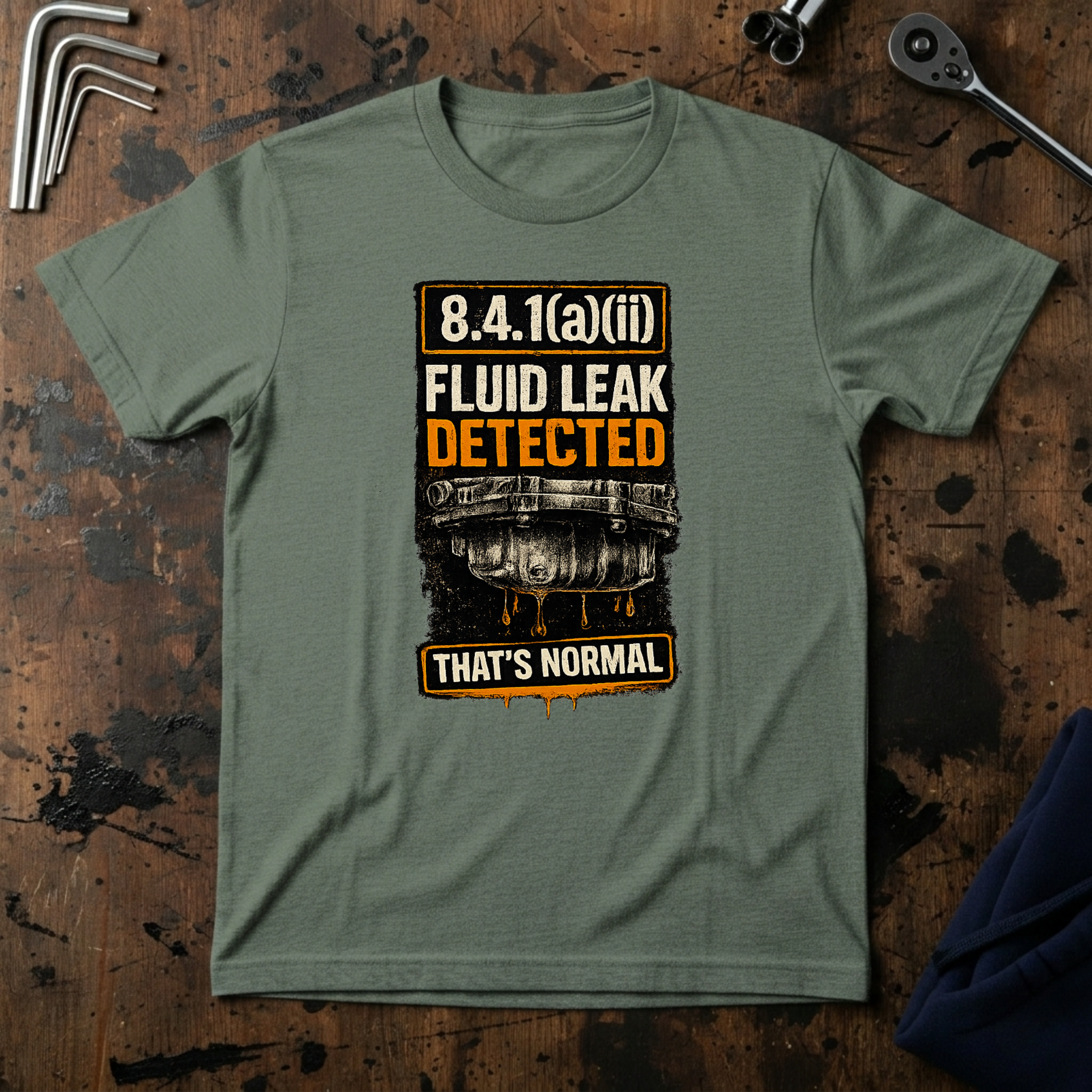 Fluid Leak Detected T-Shirt