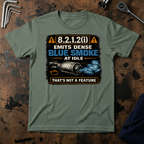 Emits Dense Blue Smoke T-Shirt