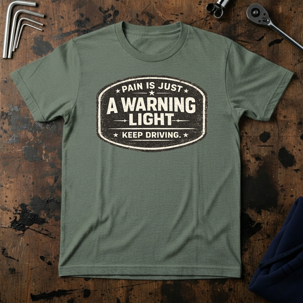 Pain Is Just A Warning Light T-Shirt