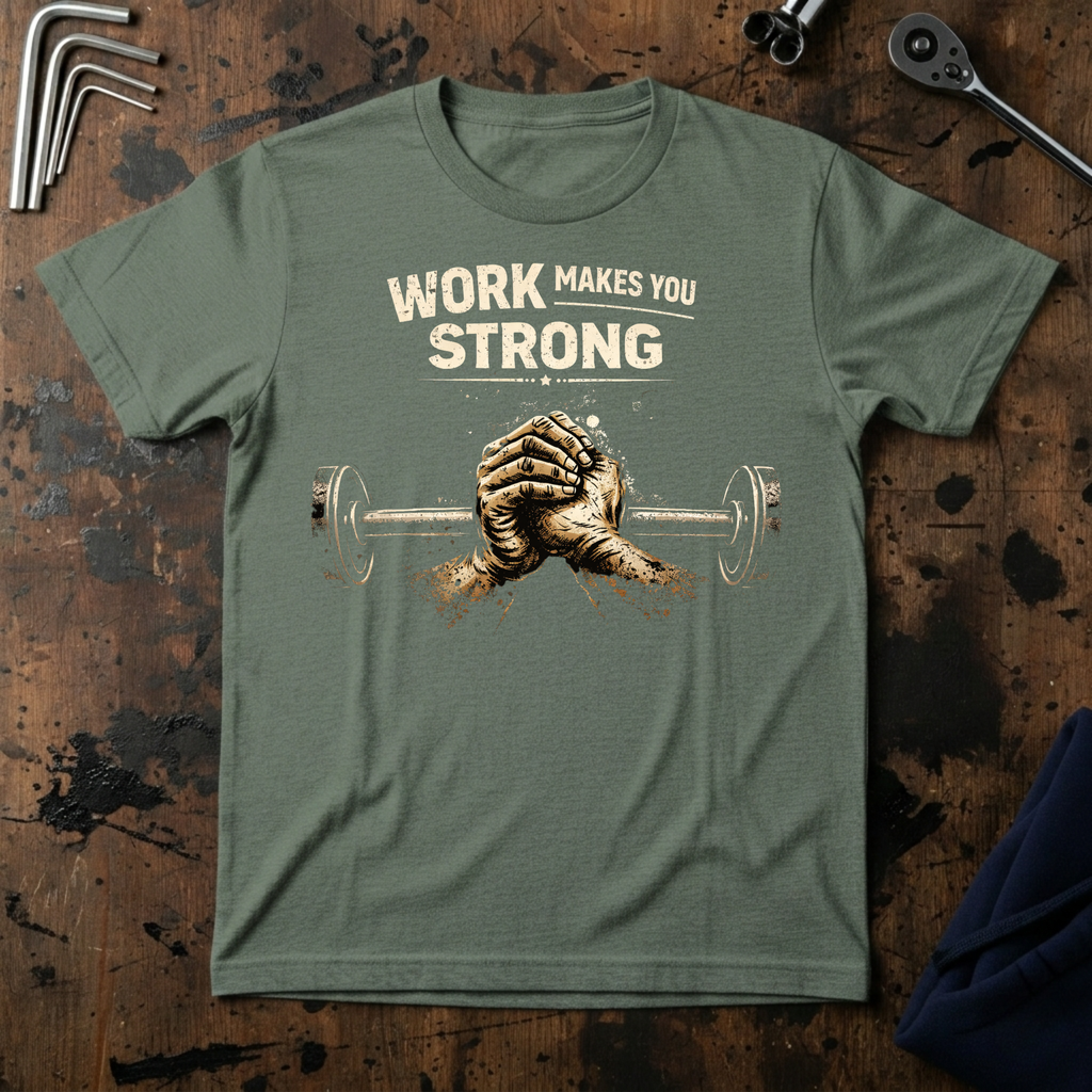 Works Makes You Strong T-Shirt
