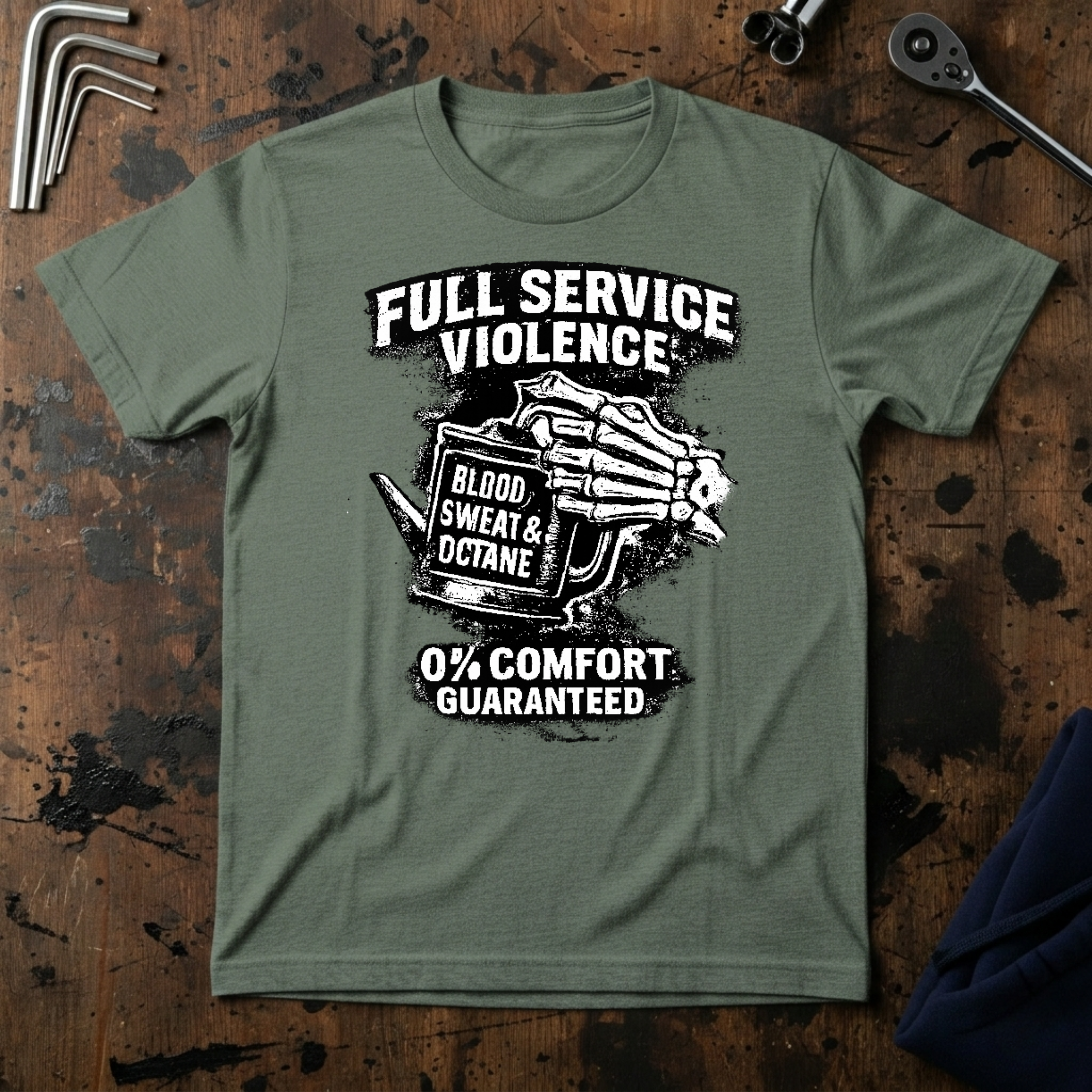 Blood, Sweat And Octane T-Shirt