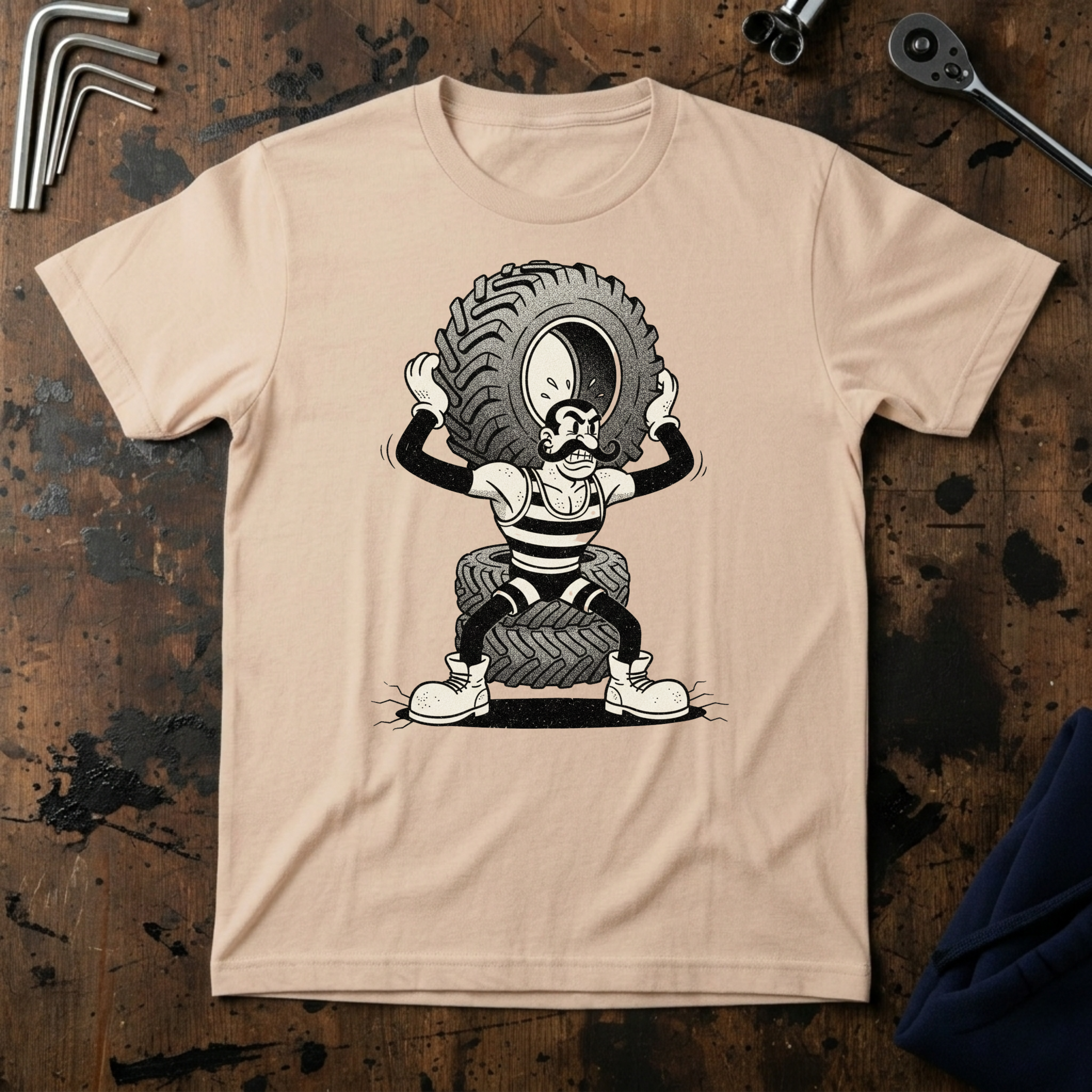 Tyre Strong Man T-Shirt
