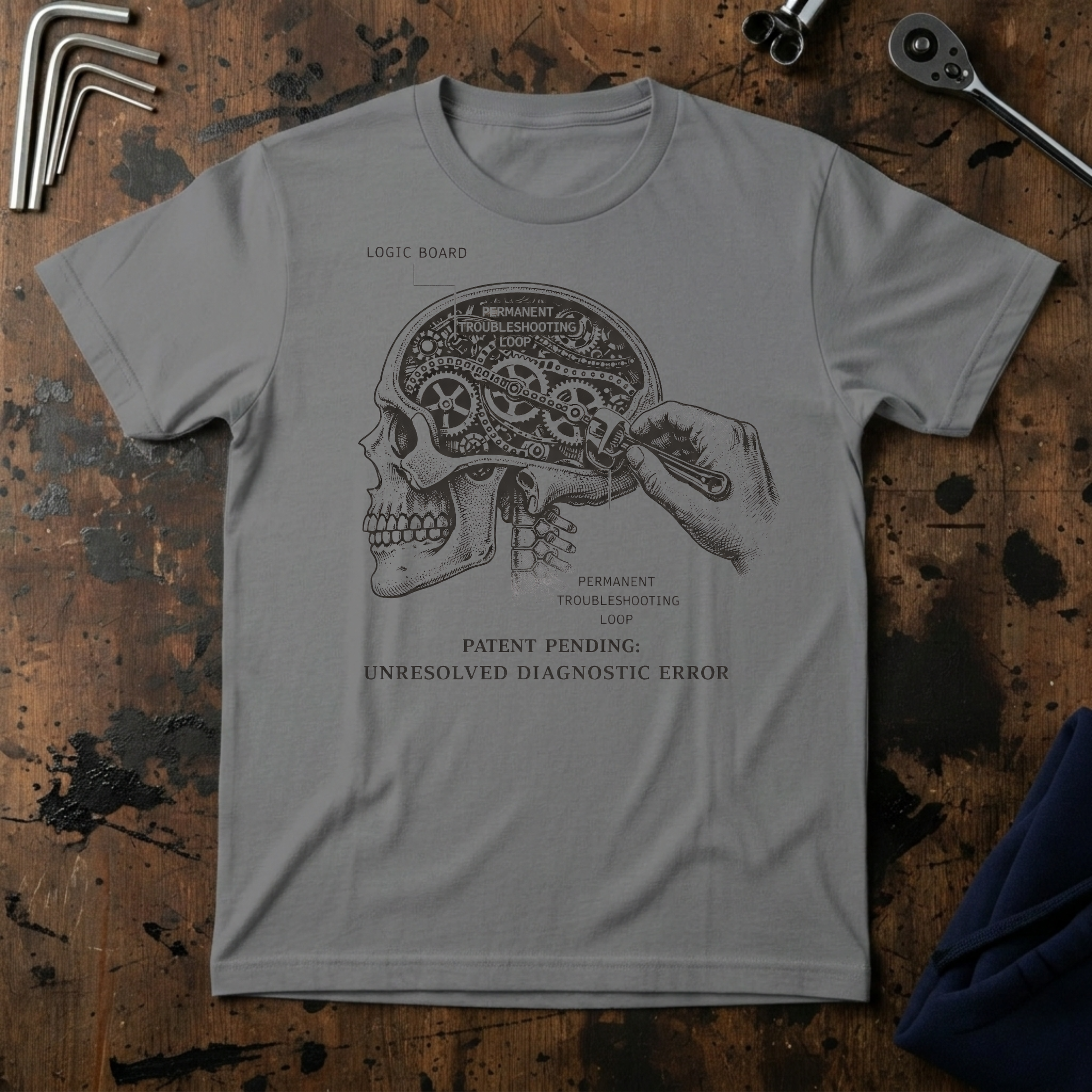 Patent Pending Skull T-Shirt