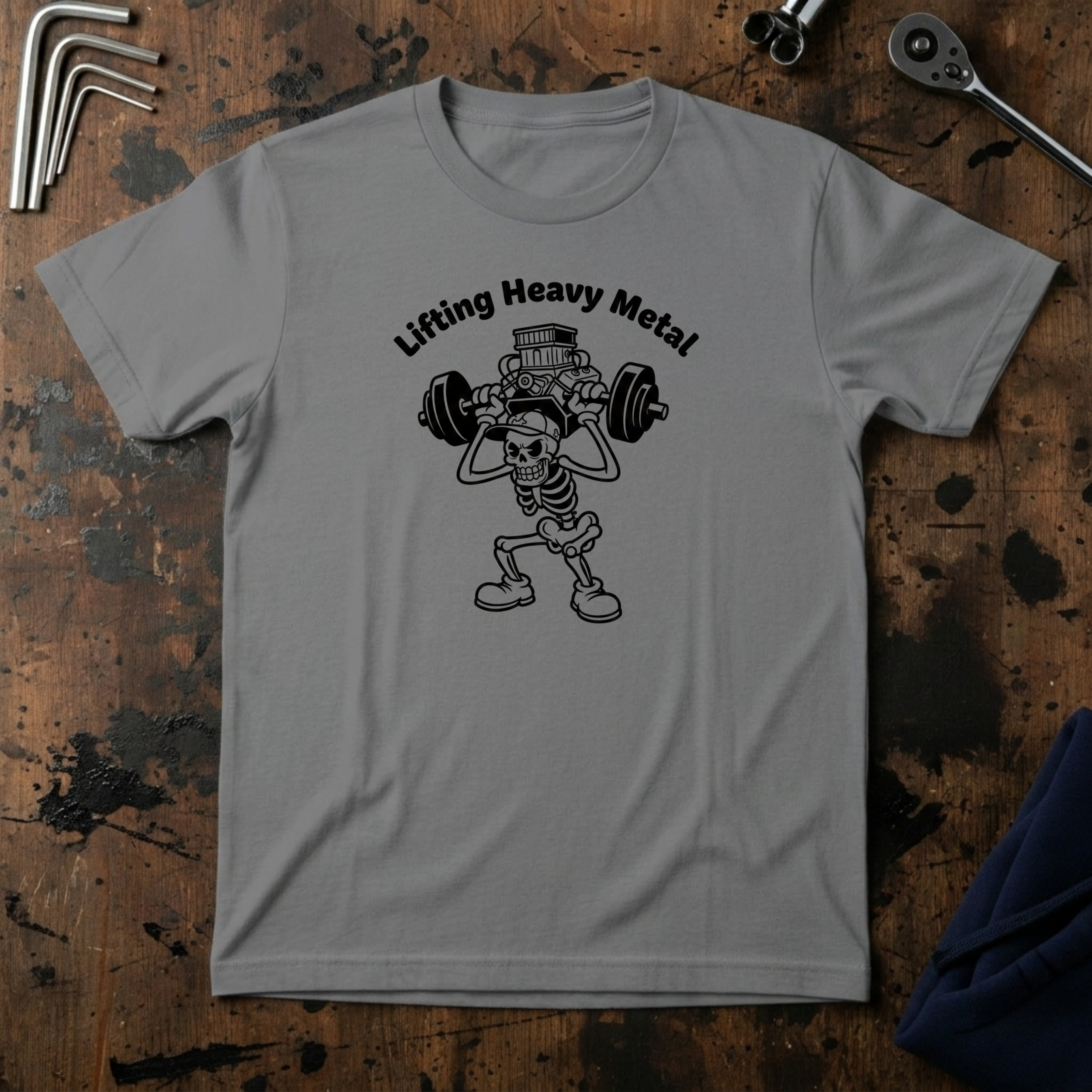 Lifting Heavy Metal T-Shirt