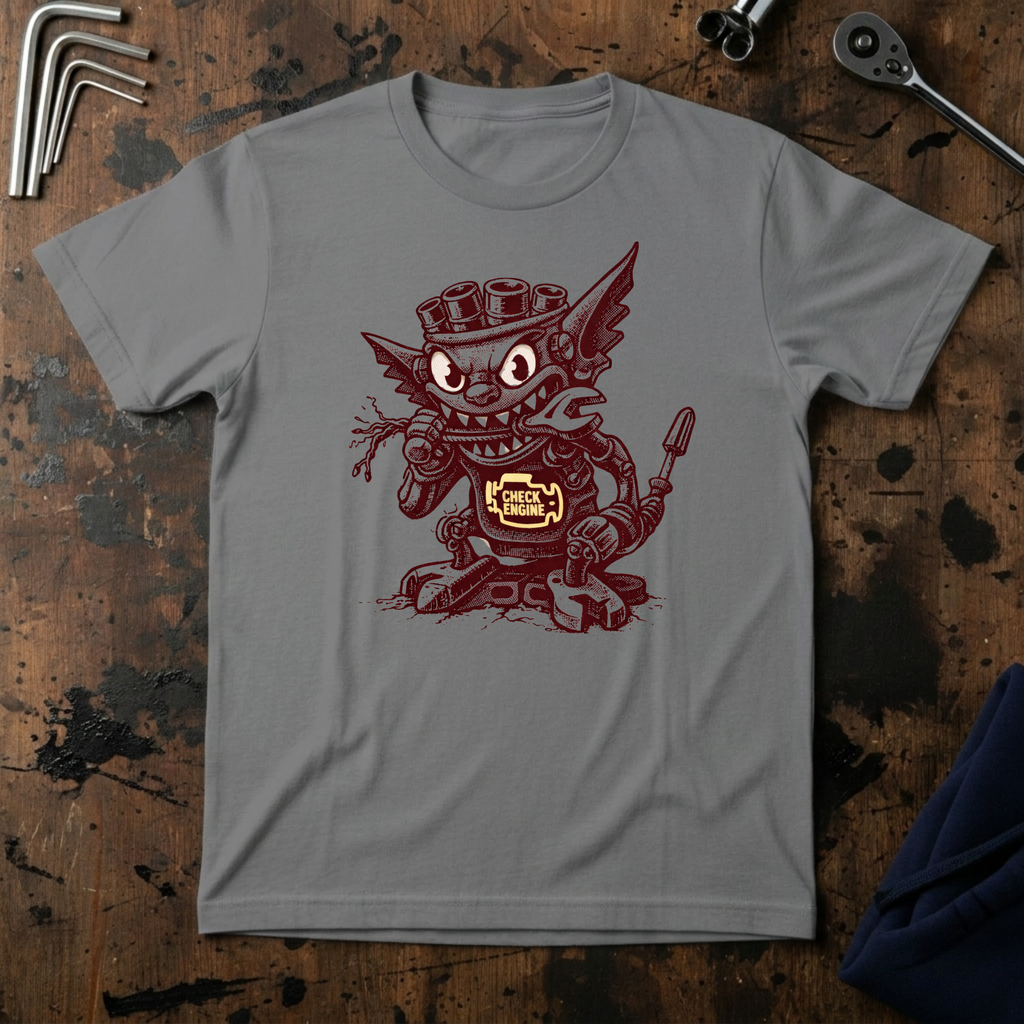 Check Engine Gremlin T-Shirt