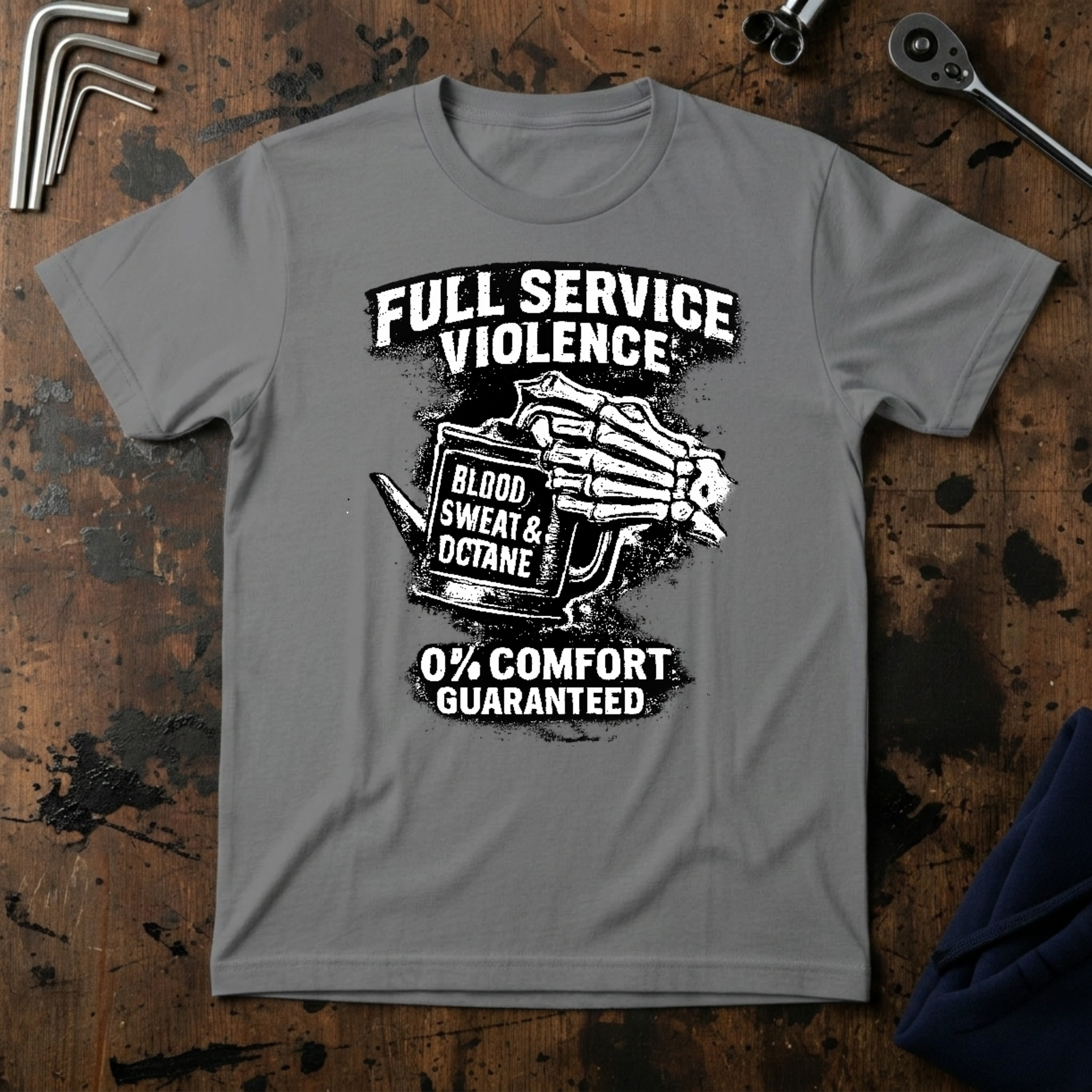 Blood, Sweat And Octane T-Shirt