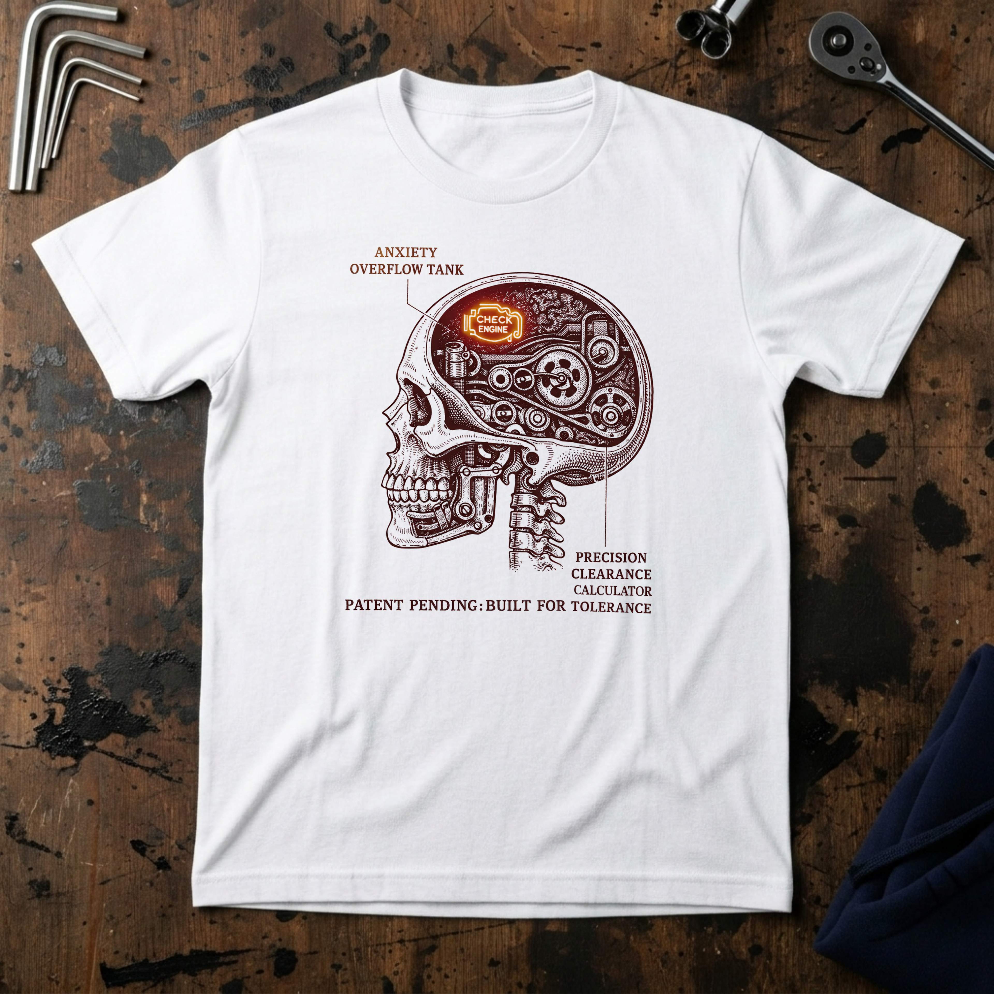 Anxiety Overflow Tank T-Shirt