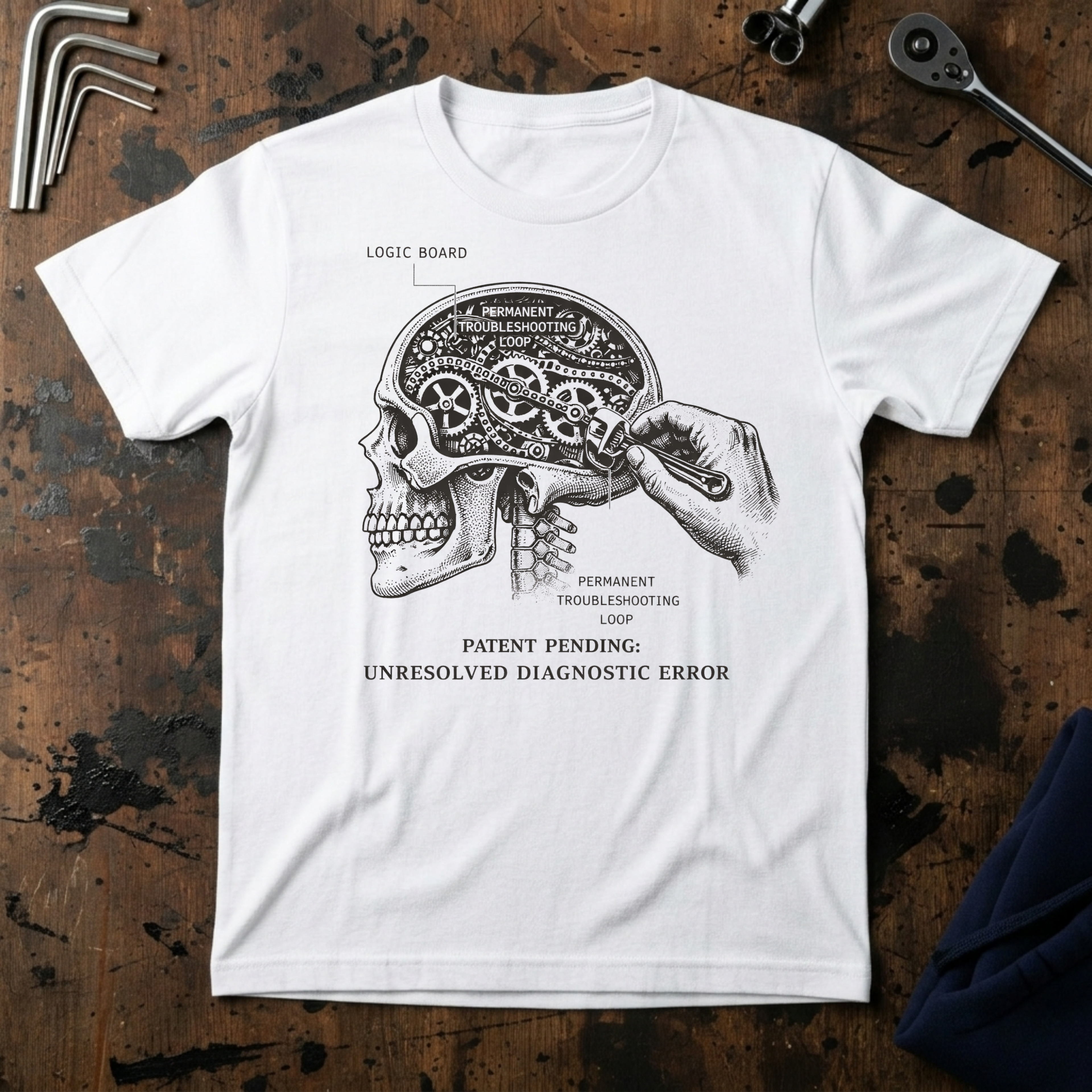 Patent Pending Skull T-Shirt