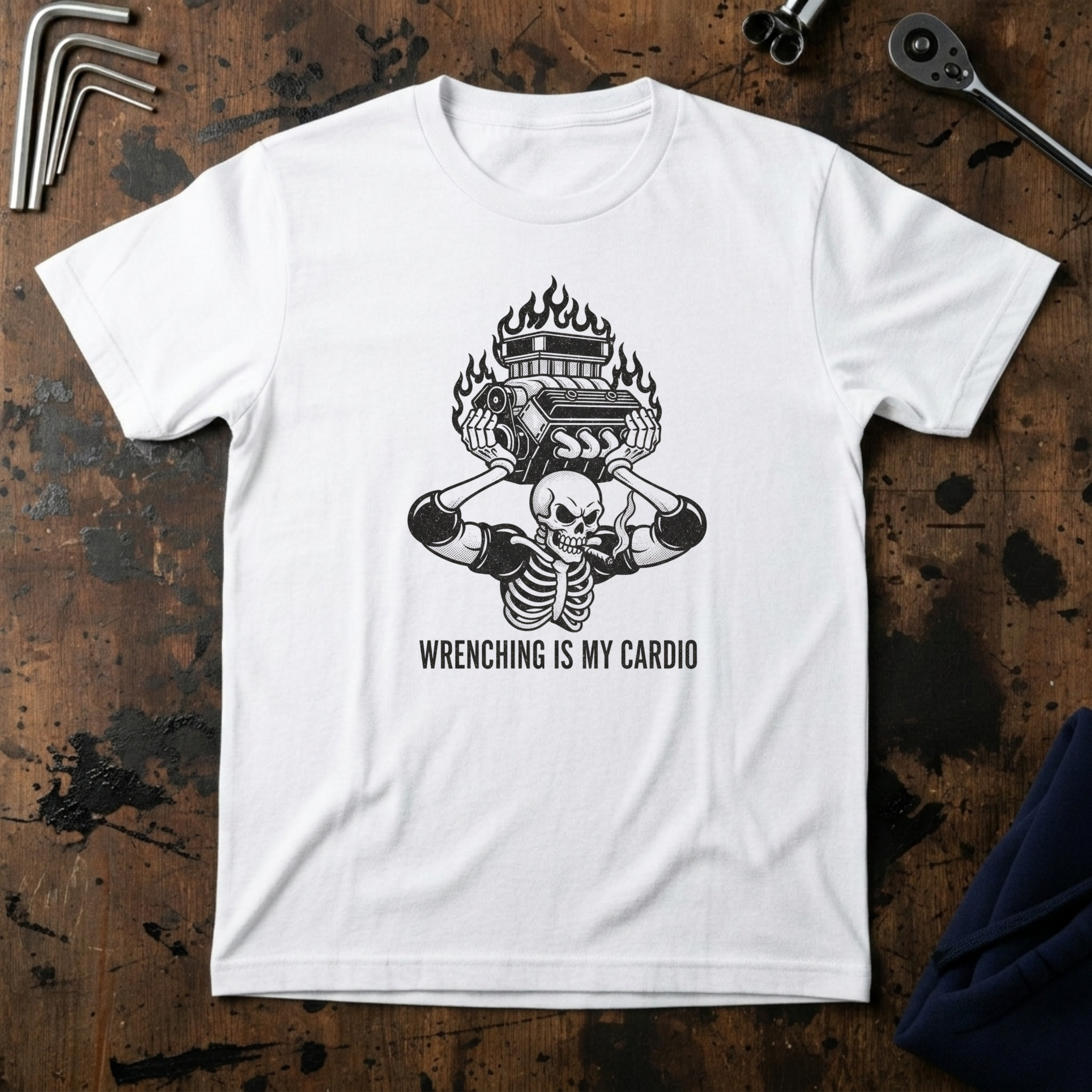 Wrenching Is My Cardio T-Shirt