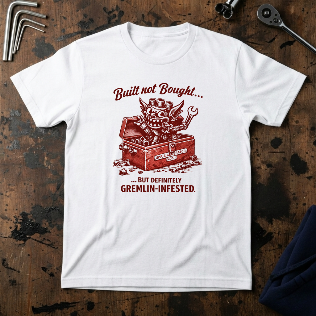 Built Not Bought Gremlin T-Shirt