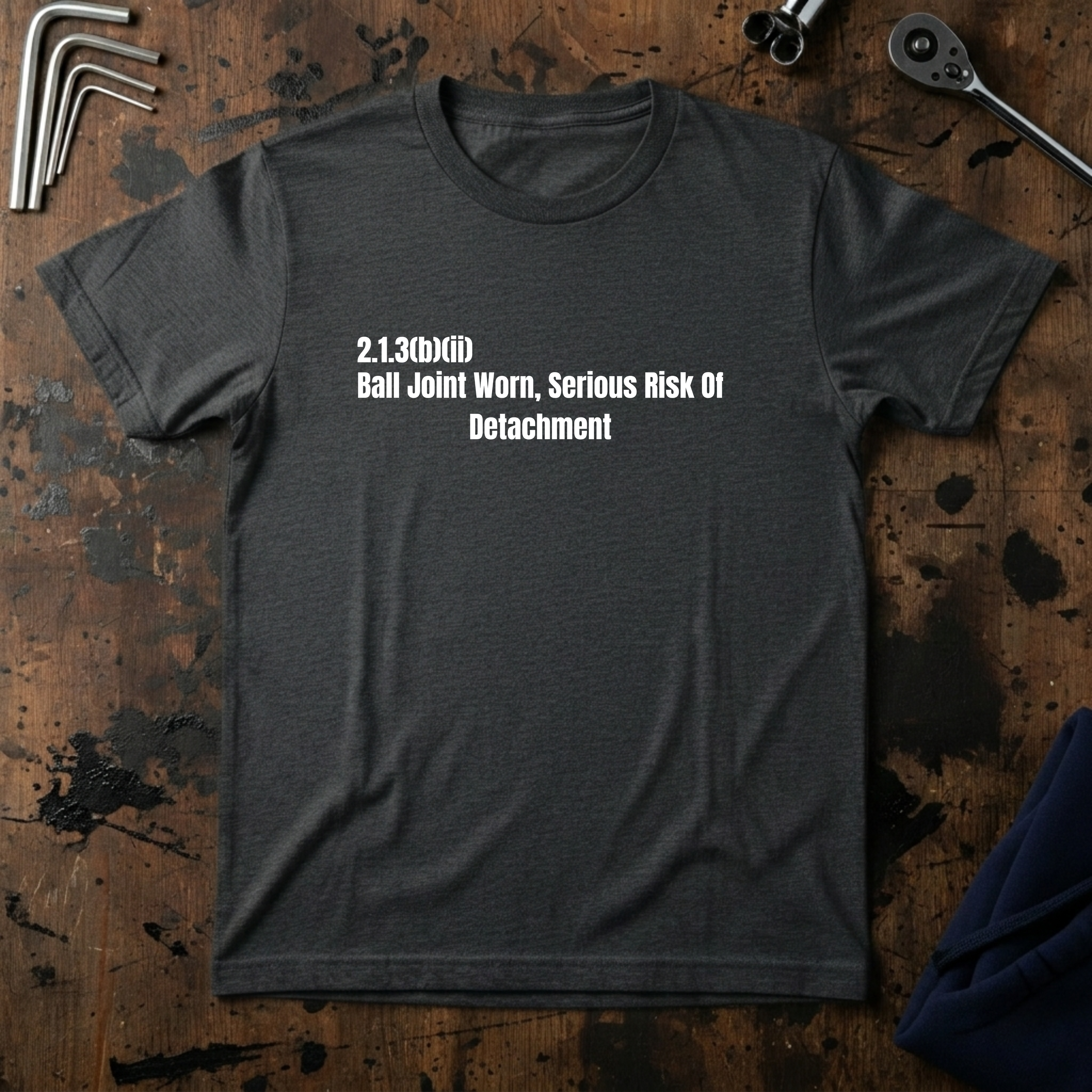 Ball Joint Worn T-Shirt