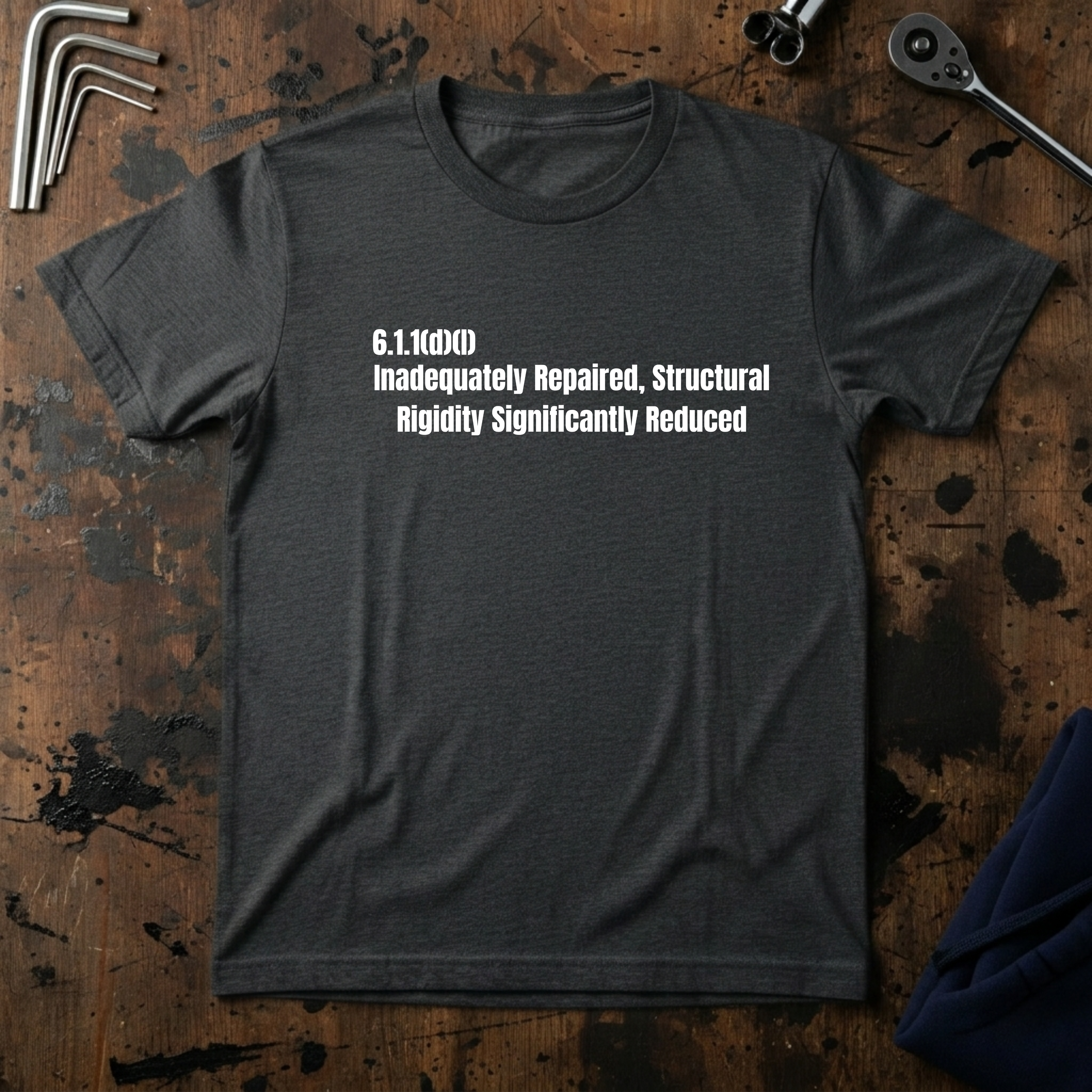 Inadequately Repaired T-Shirt